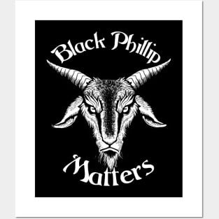 Black Phillip Matters Posters and Art